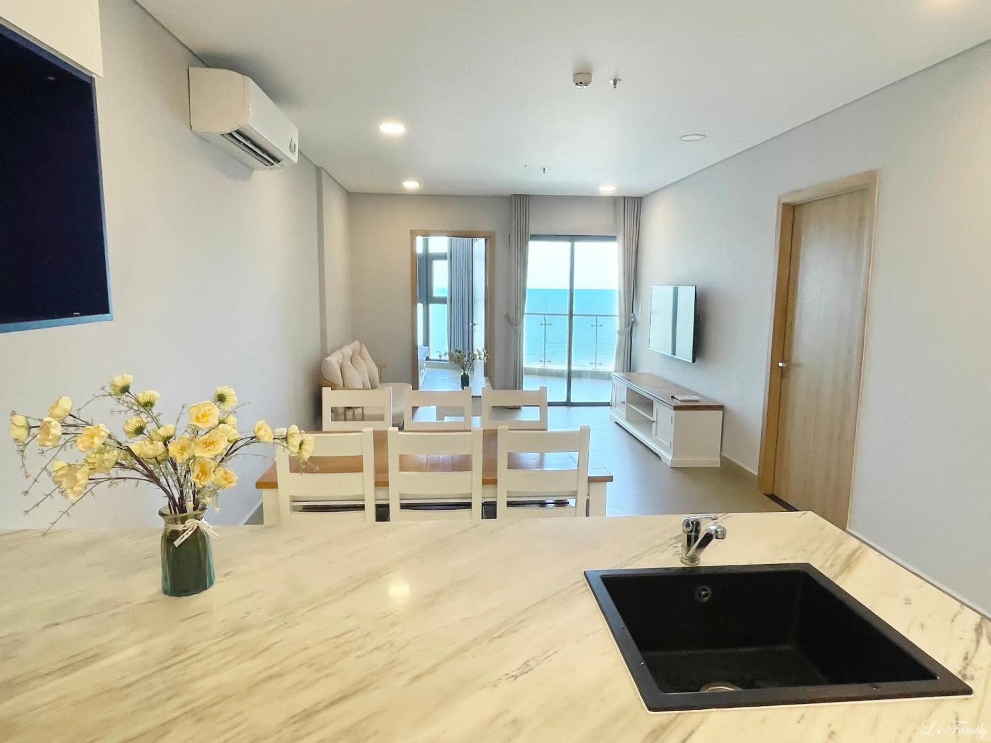 Lfamily Ocean View Apartment 91M2 - Aria Vung Tau Private Beach Resort, Can Ho Aria Vung Tau 91 M2 View Bien, Bai Bien Rieng Exterior foto
